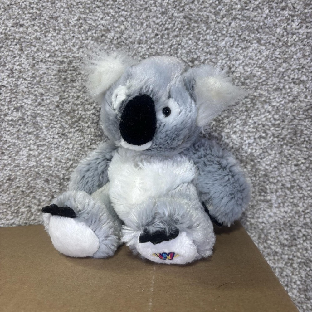 Webkinz Ganz Koala Plush Stuffed Animal Toy Gray White HM113 No Code Cute